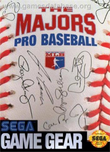 Cover Majors Pro Baseball, The for Game Gear
